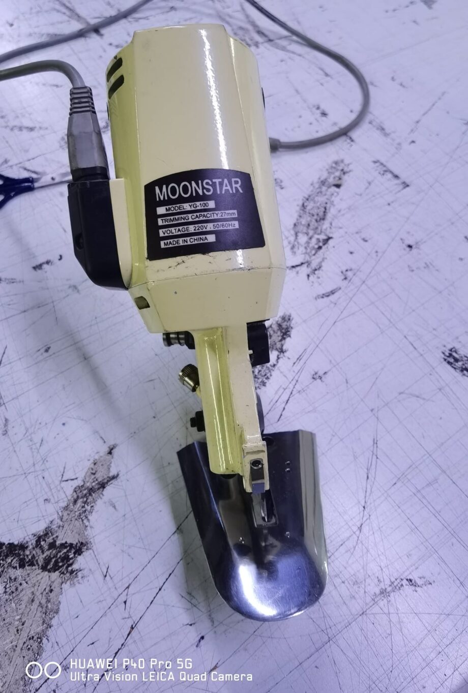 Yuvarlak Bıçak Kumaş Kesim Motoru Kırık Taban Değişimi Ve Tamiri