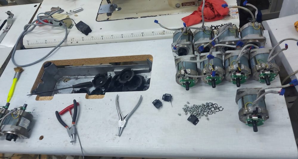 Elektronik Dikiş Makinesi Servo Motor Tamiri