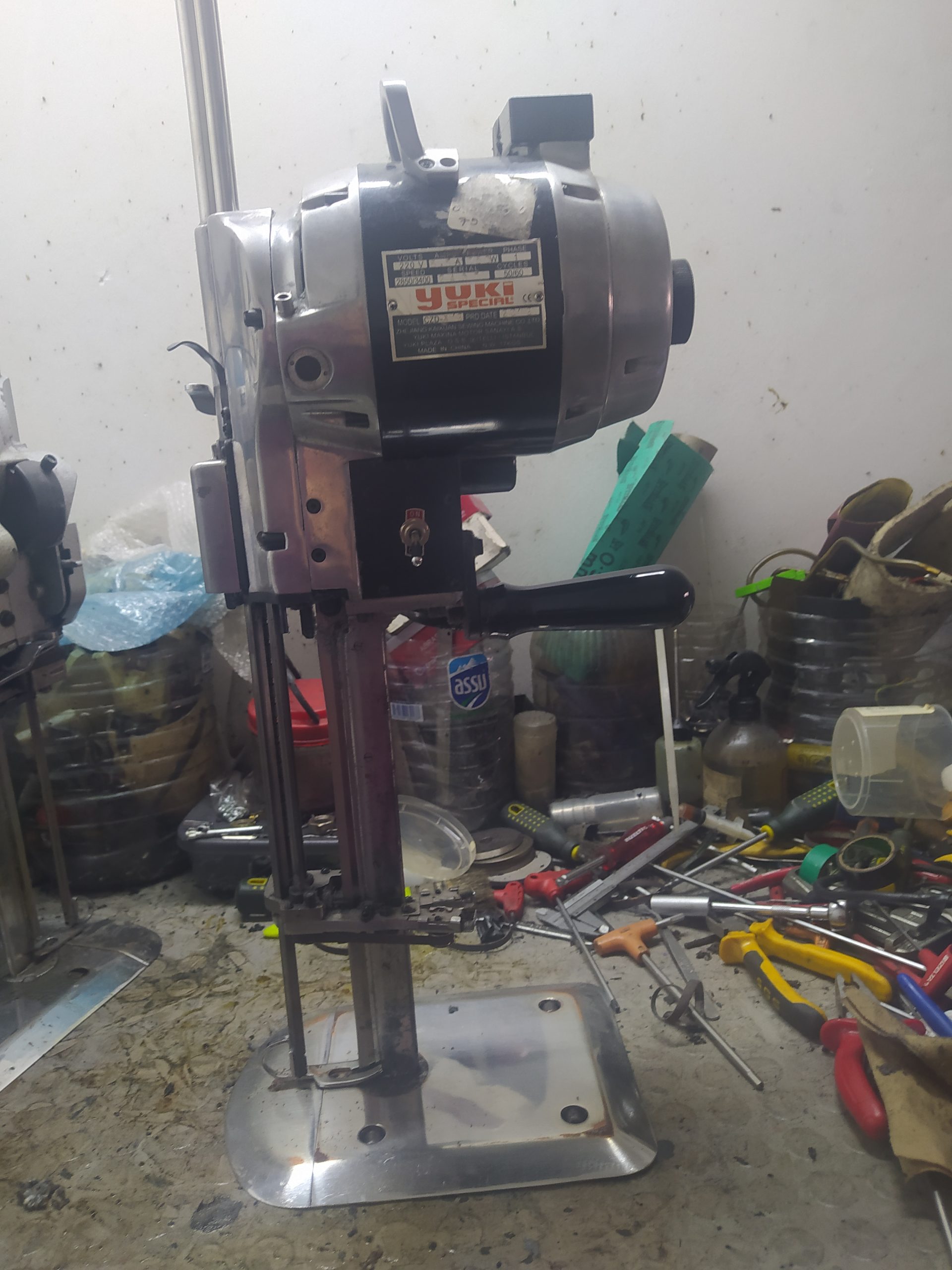 12 inç YUKİ Kumaş Kesim Motoru Satılık